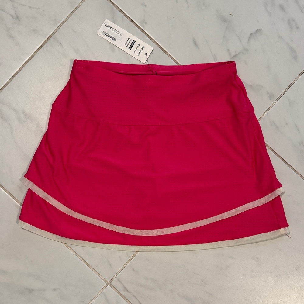 Lucky in Love Vibrant Pink Tennis Skirt Birdie Skort